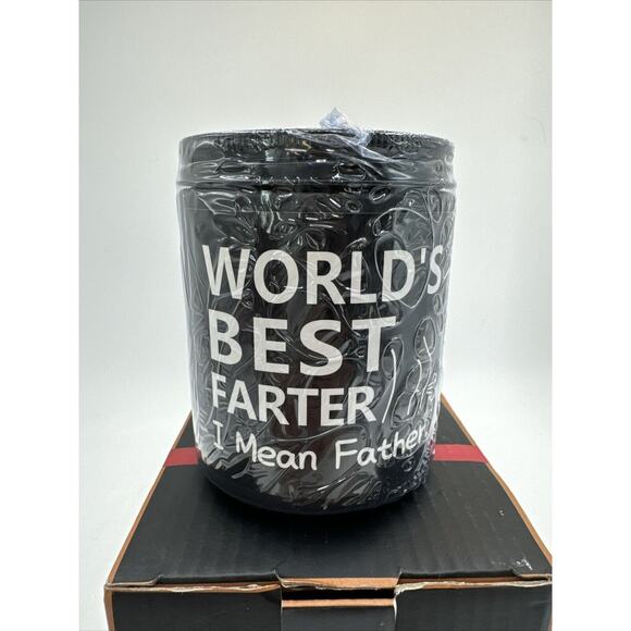 Dad WORLD'S BEST FARTER Father's Day Gift Novelty SOY Candle NIB 8oz - Picture 3 of 8